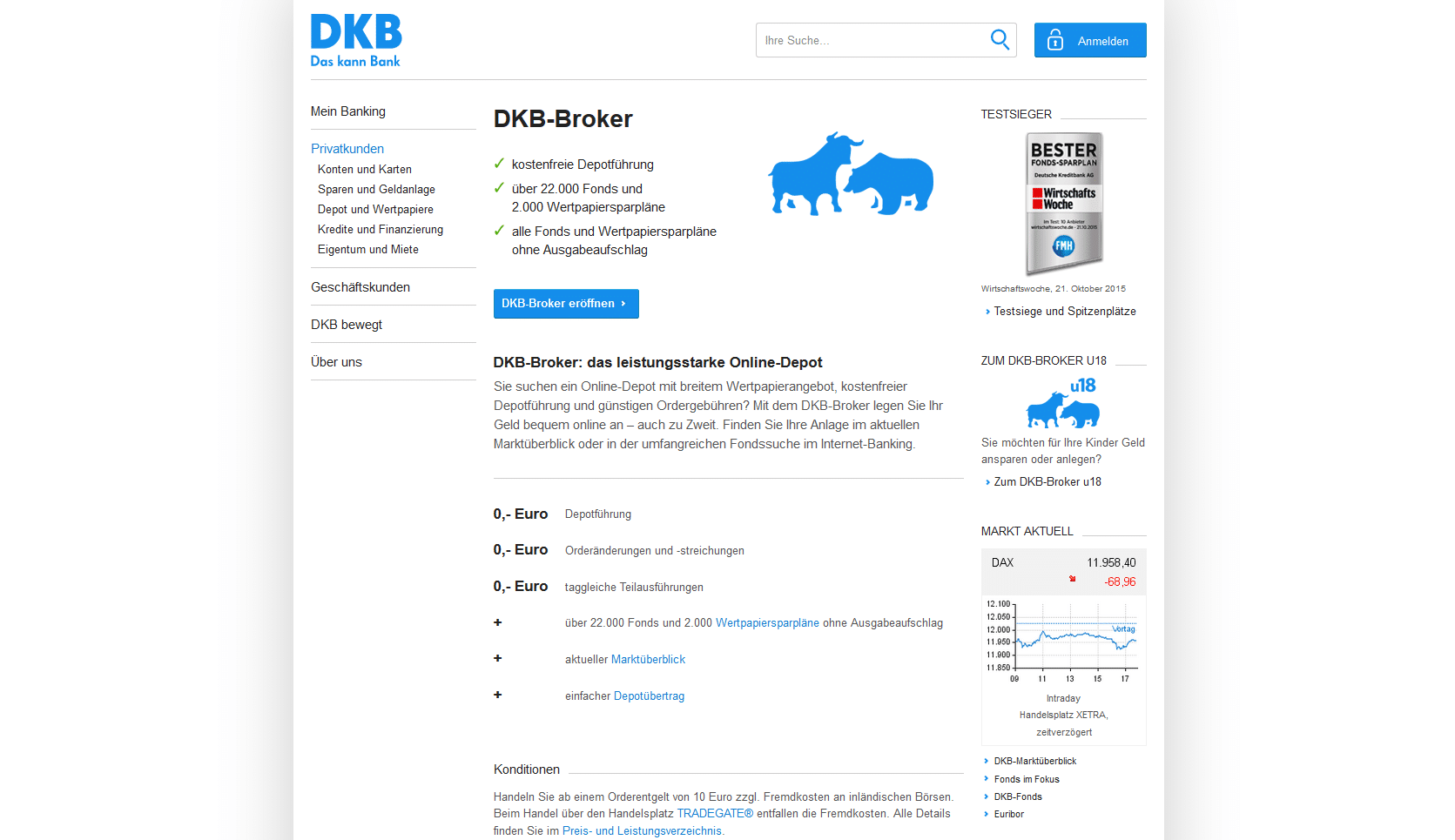 Aktiendepot Testbericht Dkb Broker Deutschland